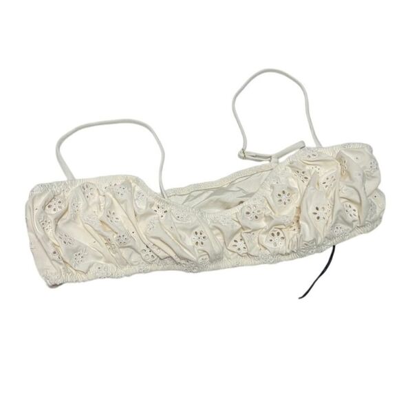WeWoreWhat Scrunchie Bikini Top NWT Sz. L - Picture 6 of 7